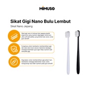 MIMUSO - Soft Bristle Nano Toothbrush Japanese Nano Brush