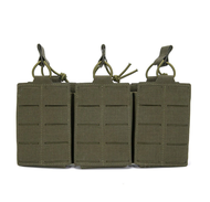 TMC 1000D Tact Triple Magazine POUCH MAG Carrier 5.56 กระเป๋าวางซ้อนได้ MOLLE Pouch