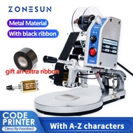 ZONESUN Date Coding Machine Printing Machine Manual Expiry Date Code Printers Hot Foll Stamp Coder E