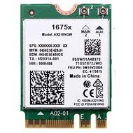 Killer 1675x AC Dual Band 2.4Gbps WI-FI 6E  Wireless AX210 Wifi Card AX210NGW 802.11AX Bluetooth 5.2