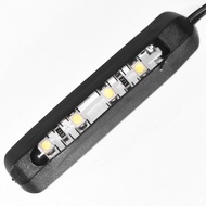 Car Motorcycle Led Tiny Rear Number Plate Light Lamp 12V 4Led Number Plate Tail Light Car License Pl