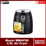Mayer MMAF88 Air Fryer 3.5L. 1 Year Warranty. Safety Mark Approved. Local SG Stock.