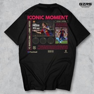 GZRS T-shirt Iconic Moment Messi 18.04.2007 Stats Fantasy - Black