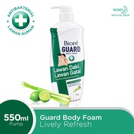 Biore Guard Body Foam Lively Refresh Botol Pump 550ml Sabun Mandi Cair