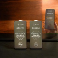 HP LAYAR Tempered Glass Esd Matte Privacy Anti Spy Glare Oppo A31 2020 A38 A56 4g 5g A57 4g A58 5g A