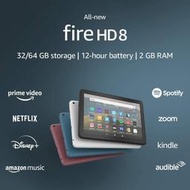 台灣保固美國亞馬遜Amazon All-New Fire HD 8吋10代 2020 32GB平板電腦電子書Kindle