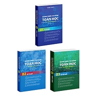 Sách Đánh Thức Tài Năng Toán Học 1, 2, 3 ( Combo 3 Cuốn ) - Tổng hợp kiến thức toán học lớp 1 đến lớ