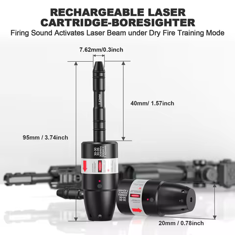30-30.308win upgraded dual-purpose laser trainer with high-precision static calibration and target l