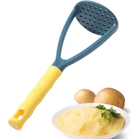 Long Handle Potato Masher Pressure Mud Machine Fruit Vegetable Masher Tool Kitchen Gadgets Machucado