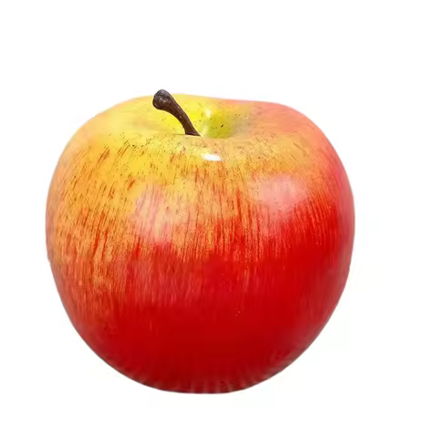 Artificial Fruits Simulation Apples Plastic Decorative Fruits Fake Fruits Green Red Apples Kitchen P