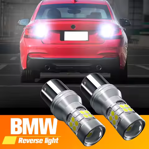 2x LED Reverse Light Blub Lamp P21W BA15S Canbus For BMW E87 F20 F21 F45 F46 F23 F22 F87 E46 F30 F80