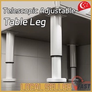 [SG In Stock]Metal Adjustable Table Leg 8-42CM Height Table Leg Sofa Leg Support Cabinet Foot Coffee