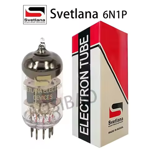 Svetlana 6N1-P 6N1P Vacuum Tube HIFI Audio Valve Upgrade 6N1 ECC85 6H1N Electronic Tube Amplifier Am