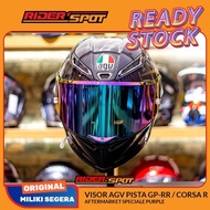 NEWEST AGV Pista Motorcycle Helmet Visor Special Purple Visor Aftermarket/