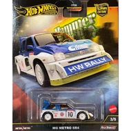 Hot Wheels Gold Label Rubber Tire Car Culture MG METRO 6R4 Rally