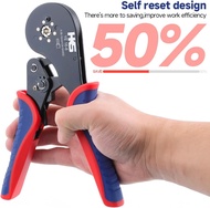 One PC Hexagonal Ferrule Crimping Tool HSC8 16-6 for 28-5 AWG / 0.5-16mm² Cable End Sleeves