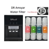 Penapis Air Dr Amsyar Korea Water Filter U type HALAL KOREA 4STAGE WATER FILTER CARTRIDGE