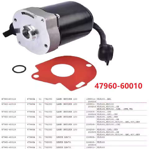 ABS Pump Brake Booster Motor 47960-60010 for Toyota Land Cruiser 100 4Runner Tacoma Tundra Lexus LX4