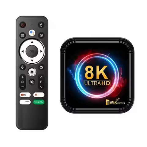 Well Made-TV98 RK3528 Smart TV Box Android 13 8K HD 2.4G&5G Wifi Media Player Mini Set Top Box