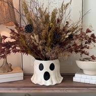 Ghost Bucket Decor, Ghost Vase, Ghost Planter Pot, Ghost Bucket Vase, Halloween Ghost Bucket, Ghost 