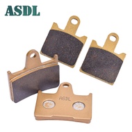 ASDL Motorcycle Front And Rear Brake Pads Set for for Kawasaki GTR 1400 ZG 1400 GTR1400 08-13 ZZR 1400 06-07 ZZR 1400 ABS Performance 12-20 ZZR 1400 ABS Performance Sport 14-20