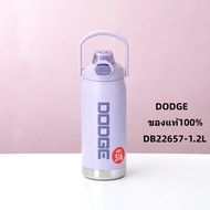 DODGEขวดน้ำ แก้ว แก้วน้ำเก็บความร้อนความเย็น กระติกน้ำเก็บอุณหภูมิขนาด1200ML/900ML กระติกน้ำร้อน-เย็