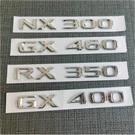 Lexus lexus Car Label Label Modified Word Label NX300/GX460/RX350/GX400 Car Label Sticker lexus Logo Unique Tail Label Creative Car Accessories