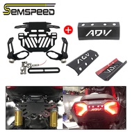 SEMSPEED For Honda ADV150 ADV 150 2019-2020 2021 2022 Motorcycle Rear License Plate Holder Bracket +