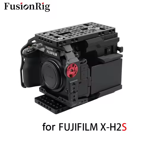 FusionRig For Fujifilm Xh2/xh2s Camera Cage Expansion Module cineback compatible with for SmallRig 3