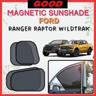 Ford Ranger T6 T7 T8 T9 Epic Magnetic Sunshade (4pcs) Accessories Automotive