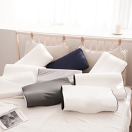 蝶型 麵包 波浪人體工學記憶枕/吸濕排汗 針織緹花 泡泡絨-多款任