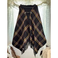 [2hand_thrift] freesize pressed wool cape coat