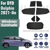 Car Sunshade For BYD Dolphin EV1 Atto 1 2024 2023 2021 2022 Magnetic Car Sunshade Shield Front Winds