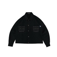 RAW DENIM ASHKO BLACK MOODDAY PROJECT JACKET