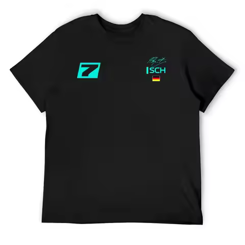 Michael Schumacher 7 F1 Legends T-Shirt boys whites Blouse heavyweights designer shirts men clothing