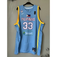 New Original 2024 Gilas Pilipinas Jerseys 33# Carl Tamayo Jersey