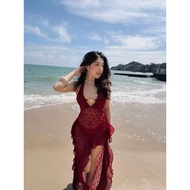 BKN24 MESH BIKINI LONG BIRDS