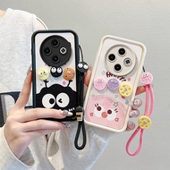 Case Tecno Spark 30C 4G Case Compatible with Labubu Capybara Pattern Cute Soft Phone Case BB-PWGZ