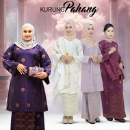 XS-Xl |Baju Kurung Pahang | Cotton 100% | Baju Kurung | Songket Tenun | Bunga Tabur Raya2025
