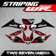 Yamaha WR 155 Striping - List of WR 155 - 11 sticker variations