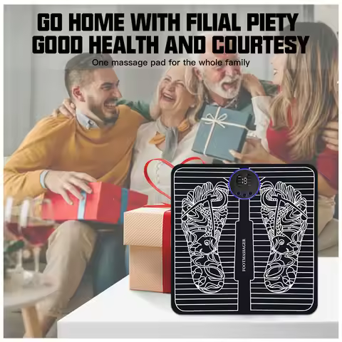 New Intelligent EMS Massage Foot Pad Pulse Foot Pad Microcurrent Fitness Foot Foot Massager