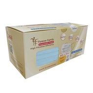 Forever Family 3ply Disposable Mask BFE>95% Made in Singapore Ready stock 50pcs per box Local seller