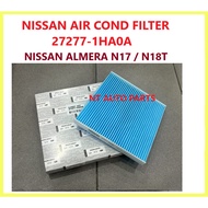 NISSAN AIR COND FILTER 27277-1HA0A NISSAN ALMERA N17 / N18T