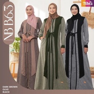 SALE TERBATAS!!! GAMIS BUSUI NIBRAS NB B63 / GAMIS NIBRAS ORIGINAL