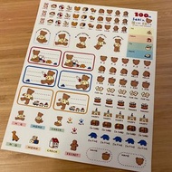 Sanrio Mr. Bear dream stickers 貼紙