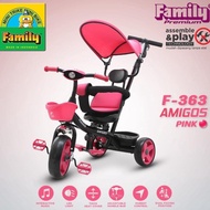 Sepeda Anak Roda 3 Family 363 Amigos