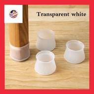4PCS/SET Pelapik Kaki Kerusi Silicone Table Chair Feet Cover Floor Protector  Feet Anti-Scratch Prot