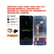 [ORIGINAL] LCD TOUCHSCREEN OPPO A15/REALME C11/REALME C12/REALME C15/REALME Q2