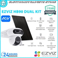 Ezviz HB90 Dual Kit 4MP + 4MP Pan/Tilt WiFi Battery Powered Dual Rotation Outdoor Security CCTV Came