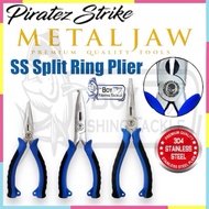 2024 PIRATEZ STRIKE METAL JAW PLIER 304 STAINLESS STEEL SPLIT RING PLIER FISHING PLIER